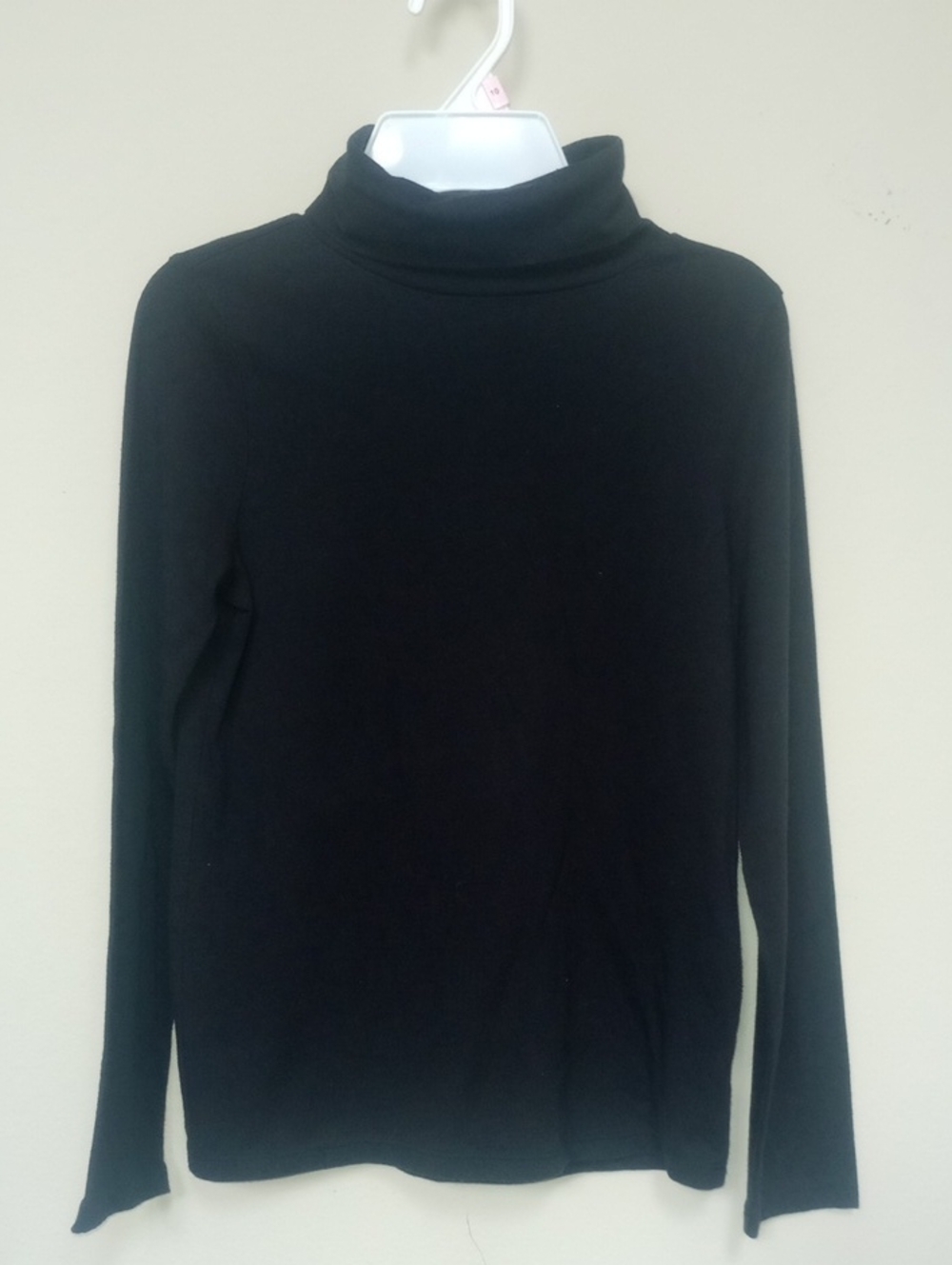 SO Black Long Sleeve Turtleneck Tee